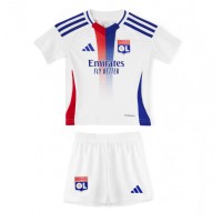 Camiseta Olympique Lyonnais Primera Equipación Replica 2024-25 para niños mangas cortas (+ Pantalones cortos)